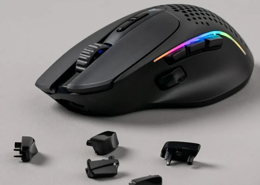 Mysz GLORIOUS PC Model I 2 Wireless Czarny przyciski boczne wymiana działanie oprogramowanie