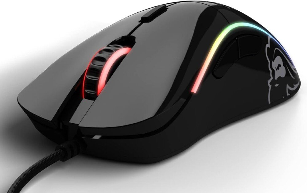 Mysz GLORIOUS Model D Czarny wygląd opis