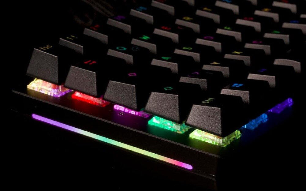 Klawiatura GLORIOUS PC GMMK 2 Compact Czarny podświetlenie kolory efekty