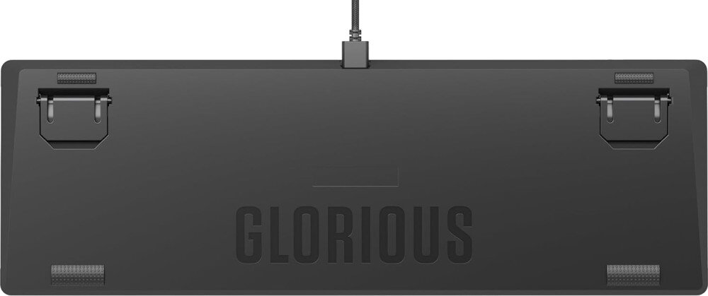 Klawiatura GLORIOUS GMMK 2 Barebones Full Size Czarny konstrukcja materiał wykonanie stabilność pianka