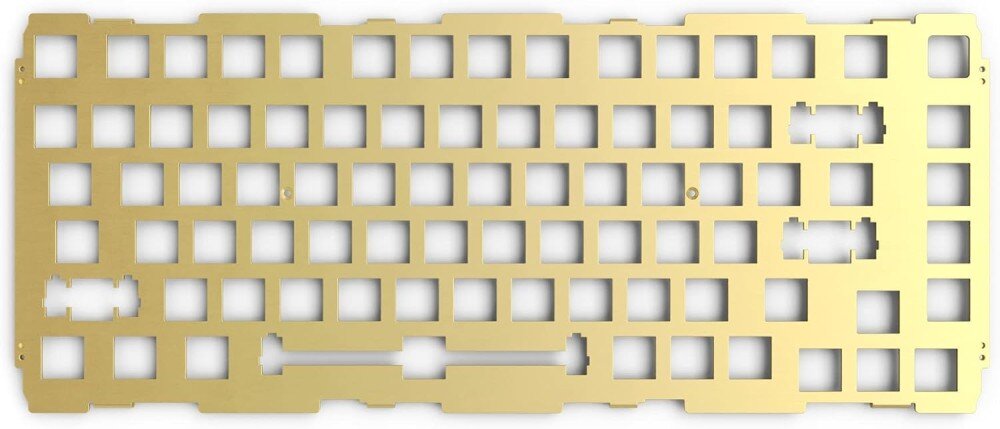 Płytka GLORIOUS PC GMMK Pro 75% Brass Ansi wygląd opis