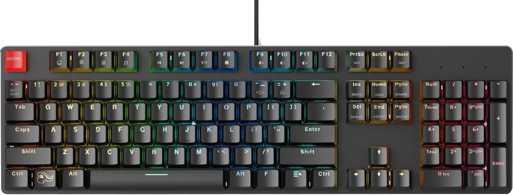 Klawiatura GLORIOUS GMMK Gateron Brown wygląd opis