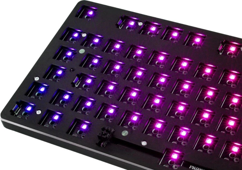 Klawiatura GLORIOUS GMMK Full-Size Barebone ANSI-Layout przełączniki wymiana dostosowanie