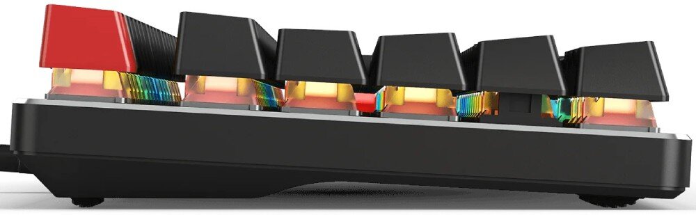 Klawiatura GLORIOUS GMMK TKL Gateron Brown funkcja N-Key Rollover klawisze multimedialne