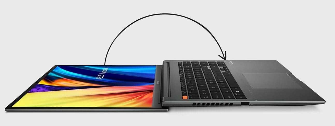 Laptop ASUS VivoBook S 16X M5602 - Zawias 