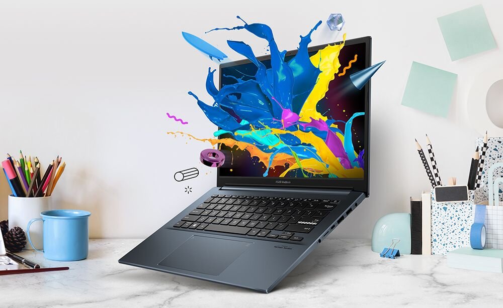 Laptop ASUS ASUS VivoBook Pro 14 - 16 GB RAM LPDDR5 SSD PCIe NVMe 3.0