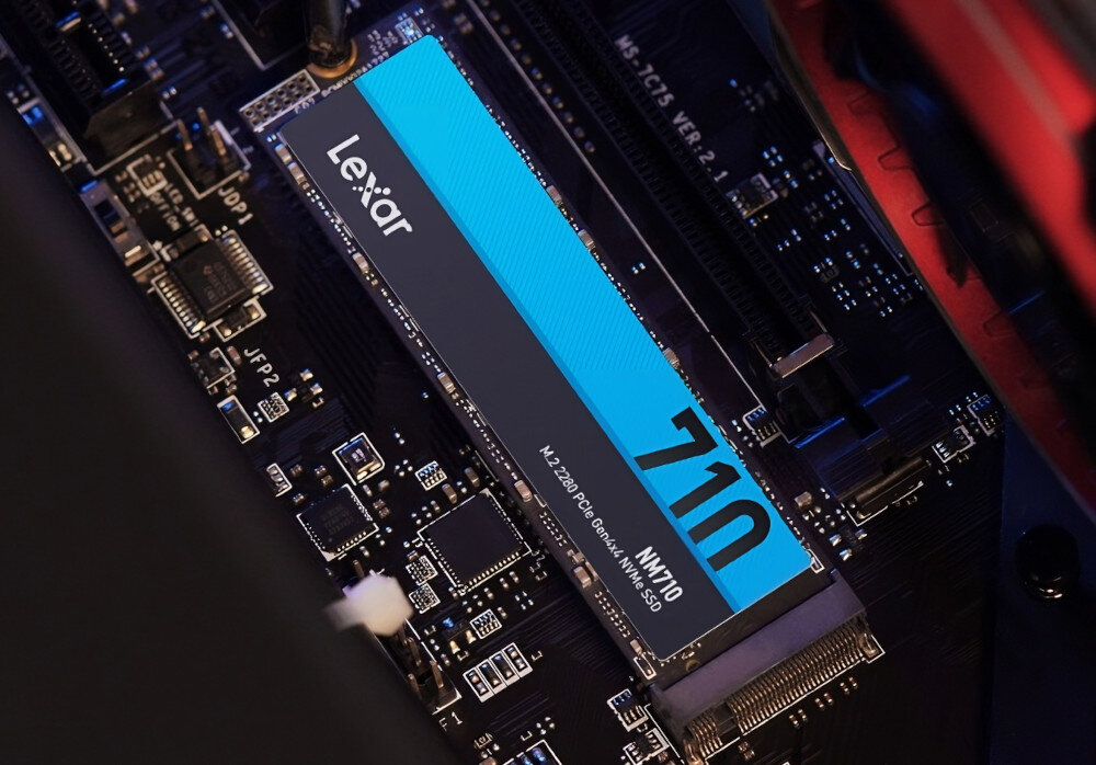 Komputer MAD DOG LL216R-I01R32WHR i5-12400F 32GB RAM 2TB SSD GeForce RTX4070 Windows 11 Home dysk miejsce dane prędkość zapis odczyt