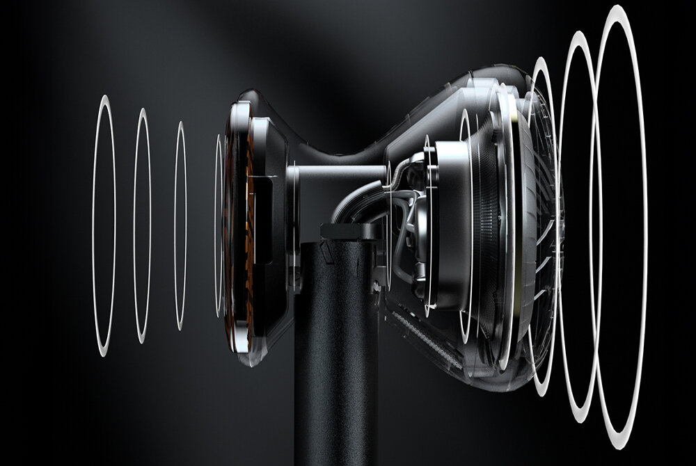 Słuchawki douszne FIIO FF3S - bogate brzmienie przetwornik dynamiczny, basy, czestotliwosc