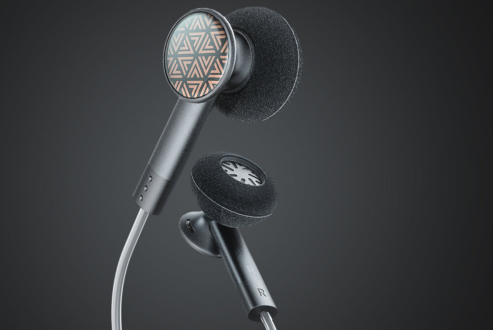 Słuchawki douszne FIIO FF3S - haczyki na uszy, gabki 