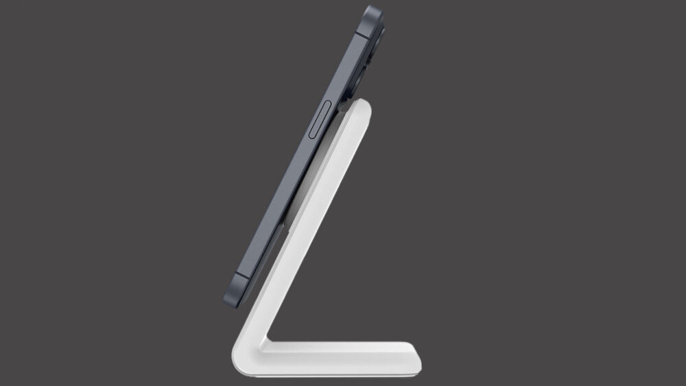 Ładowarka indukcyjna CRONG MagSpot Stand 2w1 MagSafe 15W - wygoda