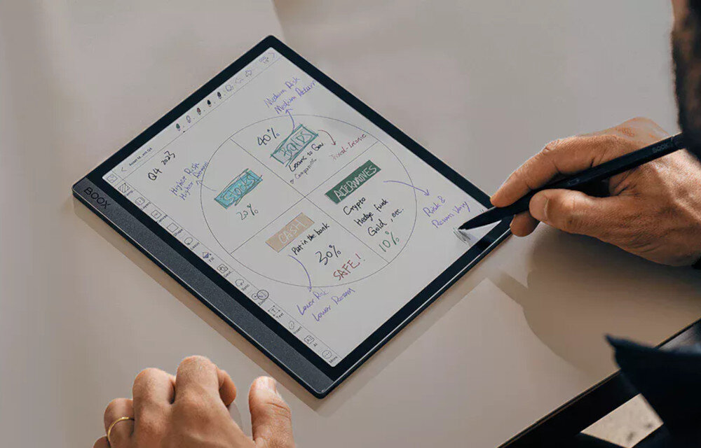 Czytnik e-booków ONYX Boox Tab Ultra C Pro Zielony obsługa rysik notatki