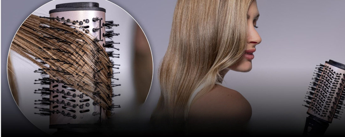 Suszarko-lokówka CECOTEC Bamba CeramicCare 10w1 Styler 30 mm 1000 W Ceramiczna powłoka dla ochrony włosów równomiernie rozprowadza ciepło gładkie, lśniące i odporne na łamliwość wsparcie pielęgnacja