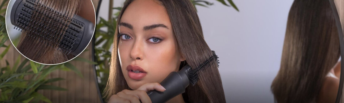 Suszarko-lokówka CECOTEC Bamba CeramicCare 10w1 Styler 30 mm 1000 W Funkcja zimnego powietrza Zimny nadmuch efekt stylizacji zachowują kształt i połysk