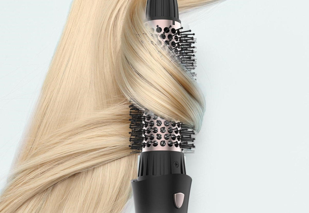 Suszarko-lokówka CECOTEC Bamba CeramicCare 10w1 Styler 30 mm 1000 W Wygodne suszenie i modelowanie Szczotki suszące i prostujące funkcję rozczesywania z suszeniem w krótkim czasie krótkich, średnich i długich stylizacja efekt