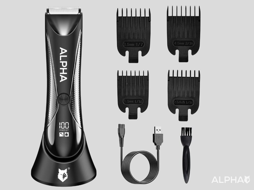 Strzyżarka ALPHA ABS-01 0.5-4.5 mm aż do 90 minut pracy, do trudno dostępnych miejsc, bez podrażnień, zachowanie porządku