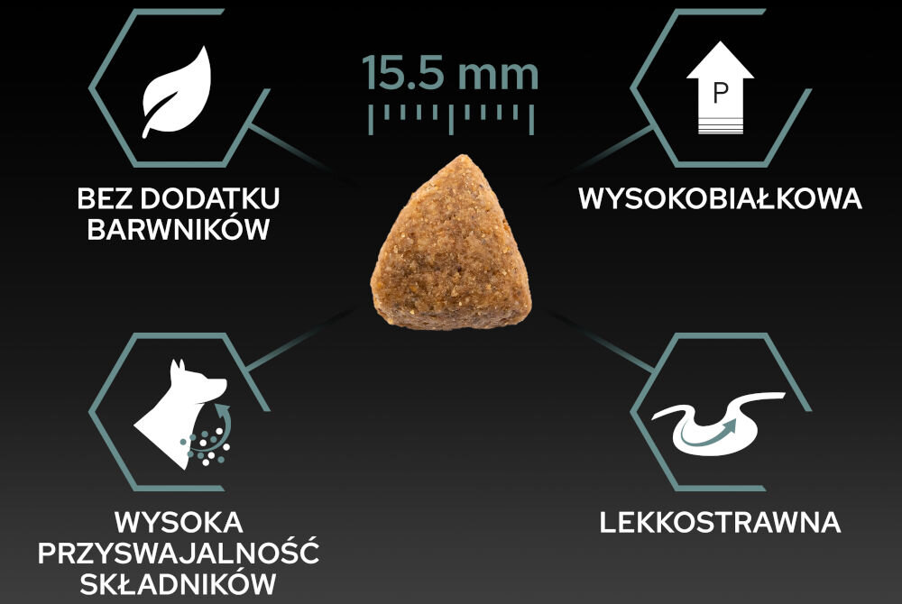 Karma dla psa PURINA Pro Plan Medium&Large Indyk 12 kg  witaminy zdrowie