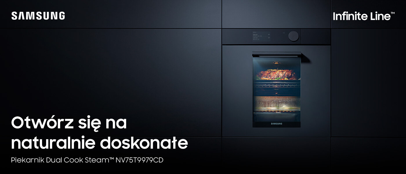 Piekarnik NV75T9979CD Dual Steam Samsung kupisz w sklepach Media Expert