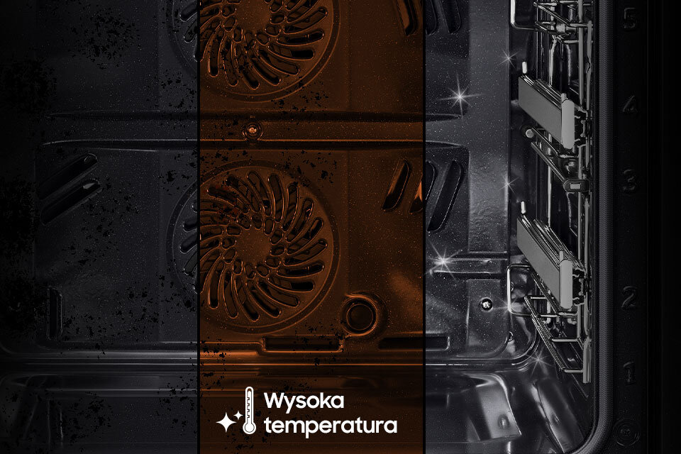 Zawsze czyste wnętrze - czyszczenie pyrolityczne Zawsze czyste wnętrze - czyszczenie pyrolityczne: Samsung