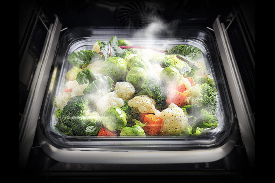 Steam Cook - piekarnik NV75T9979CD Samsung: Media Expert: zdrowe gotowanie Steam Cook - piekarnik NV75T9979CD Dual Steam Samsung: Media Expert: zdrowe gotowanie