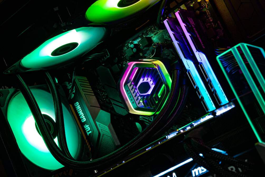 Chłodzenie wodne COOLER MASTER MasterLiquid 360 Atmos podwójna pompa