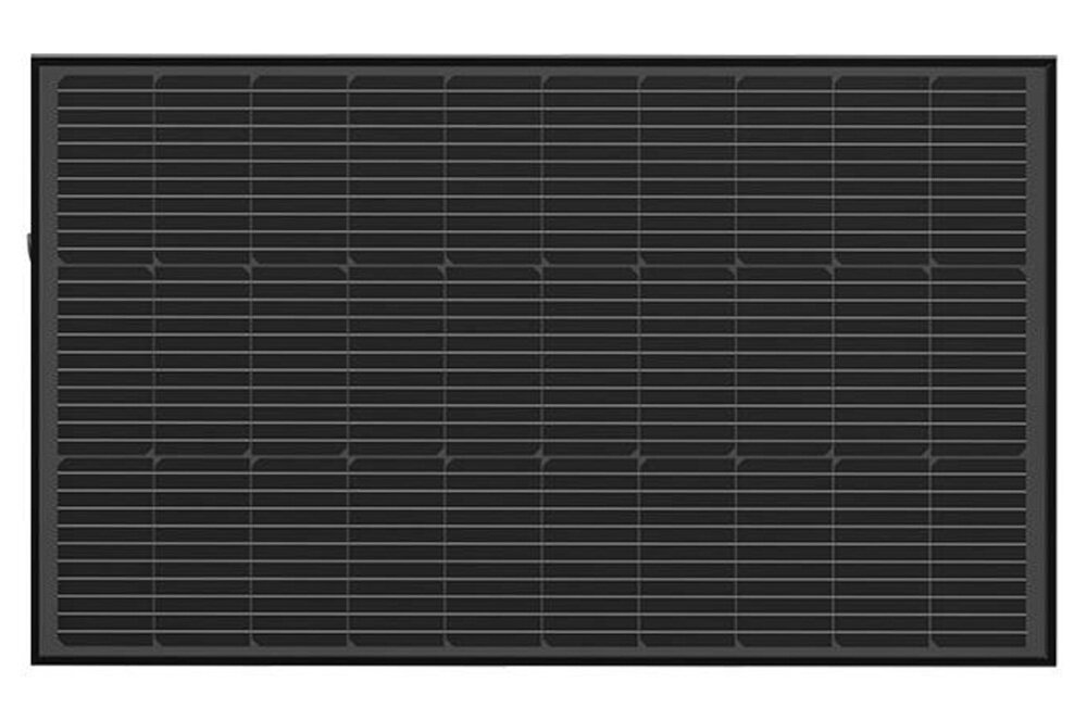 Panel fotowoltaiczny ECOFLOW 100W moc 2 x 100 W sprawnmosc konwersjim na poziomie 23% wieksze oszczednosci efektywnosc energetyczna