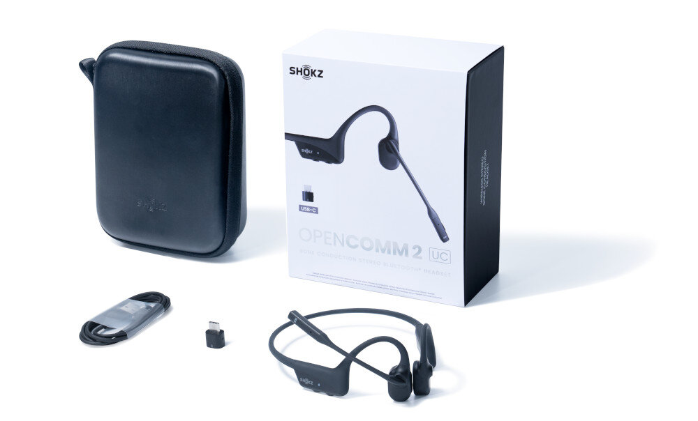 Słuchawki AFTERSHOKZ OpenComm2 UC USB-C zestaw