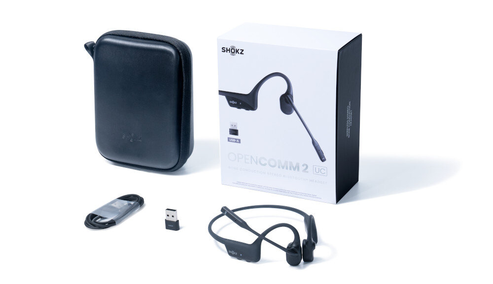 Słuchawki AFTERSHOKZ OpenComm2 UC USB-A zestaw