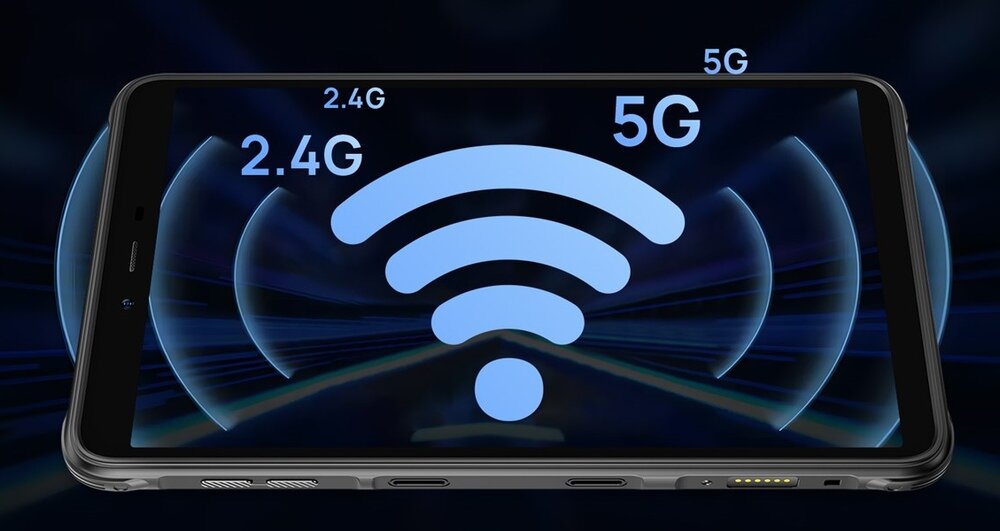 Tablet ULEFONE Armor Pad Lite — Wi-Fi 2.4 i 5 GHz, stabilne i szybkie połączenie