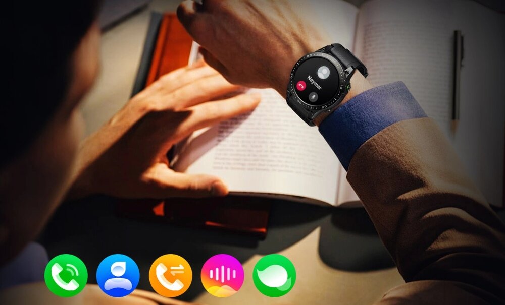 Smartwatch Zeblaze Ares 3 odbieranie telefonu