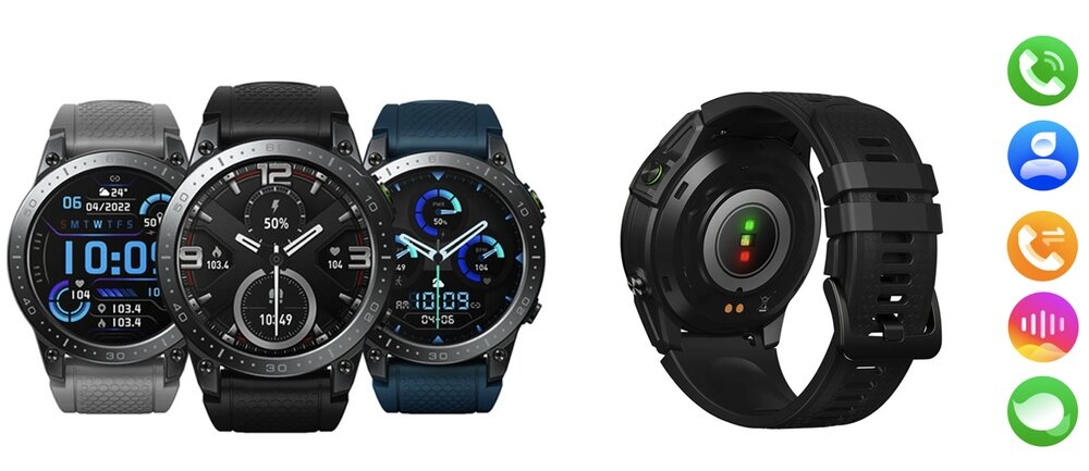 Smartwatch Zeblaze Ares 3 Pro funkcje i kolory