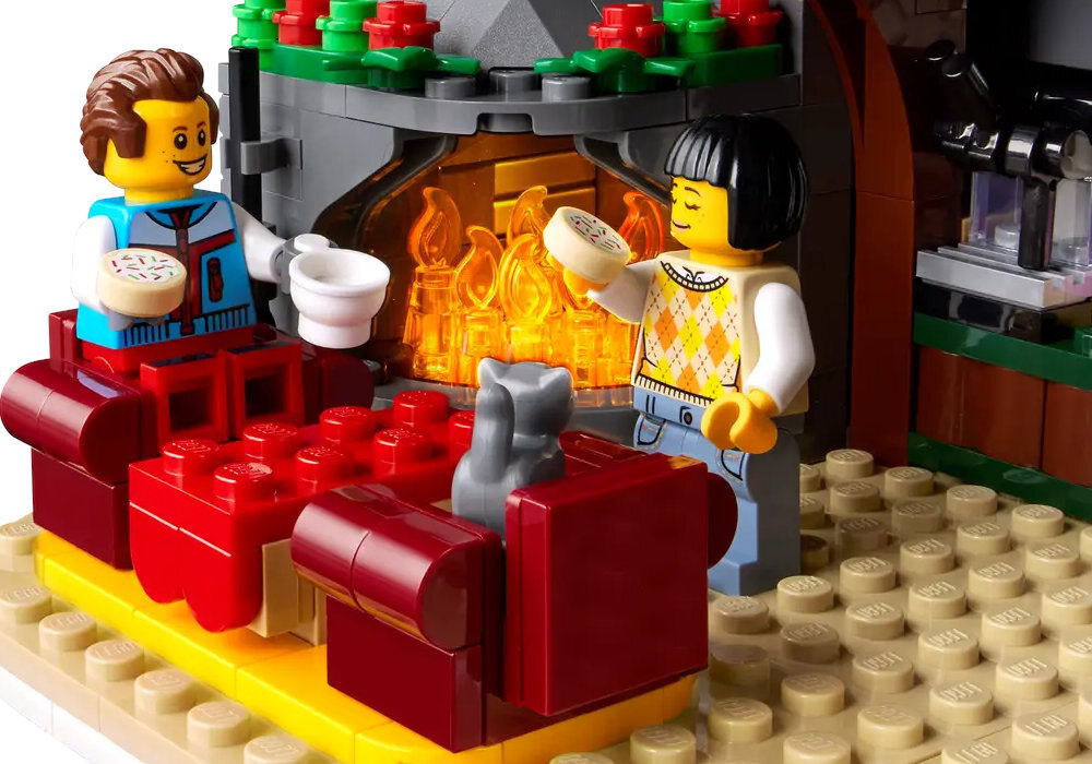 LEGO 10325 ICONS Górska chata zabawa edukacja rozwój wyposażenie