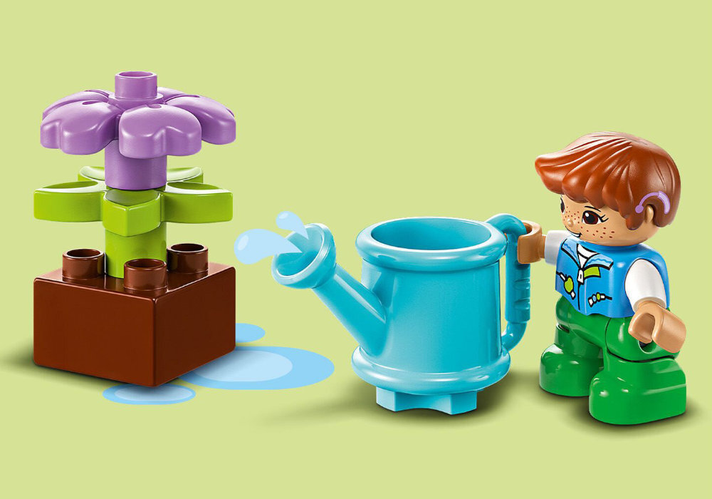 LEGO 10419 DUPLO Opieka nad pszczołami i ulami zabawa edukacja rozwój wyposażenie kreatywność