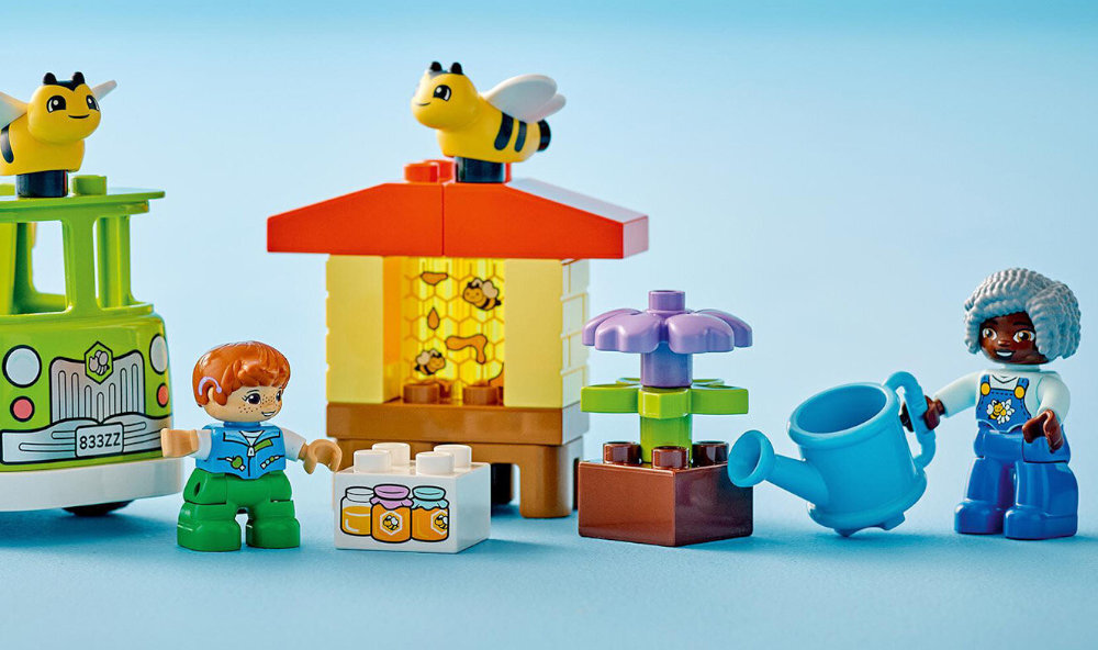 LEGO 10419 DUPLO Opieka nad pszczołami i ulami zabawa edukacja rozwój wyposażenie kreatywność