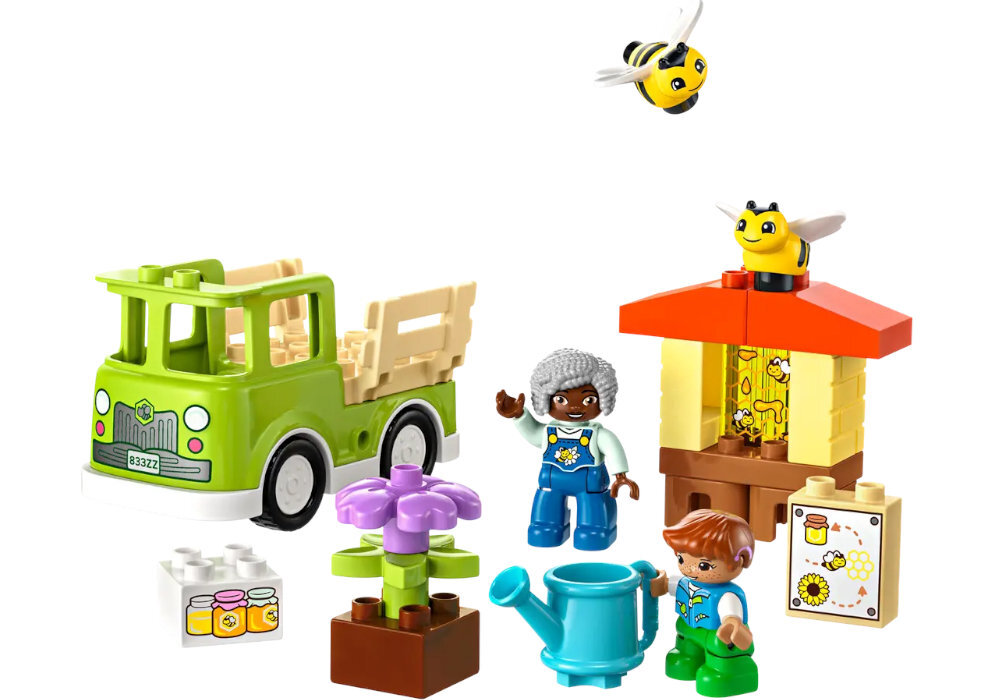 LEGO 10419 DUPLO Opieka nad pszczołami i ulami zabawa edukacja rozwój wyposażenie kreatywność