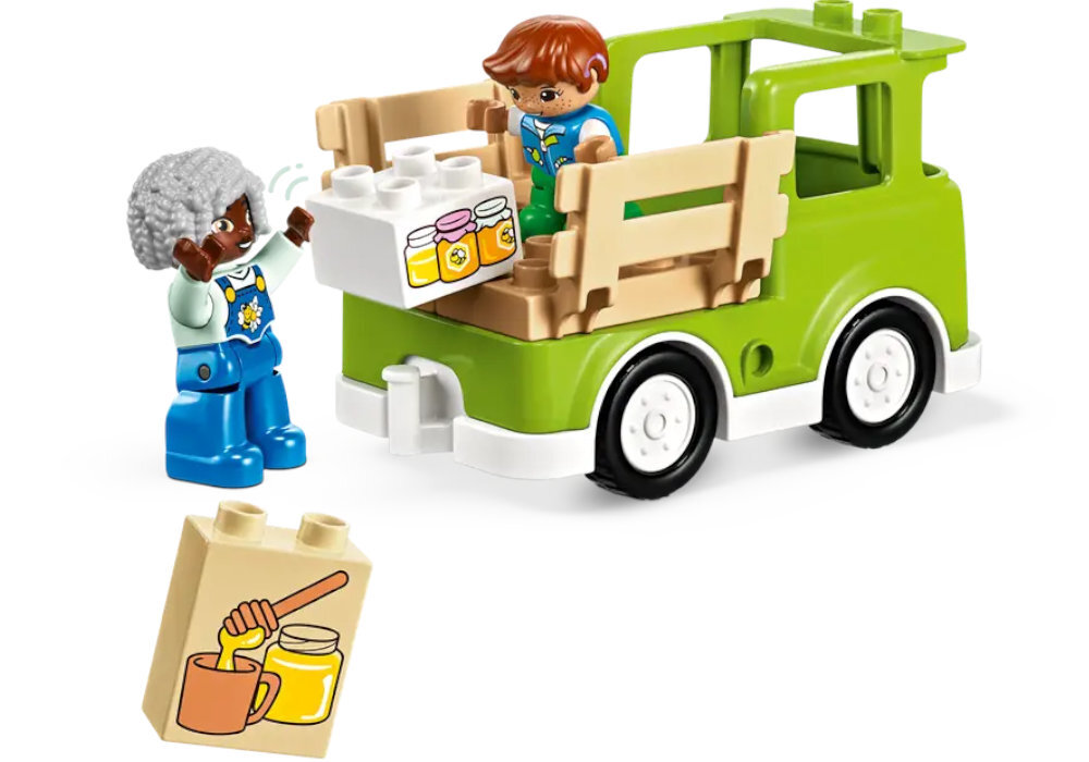 LEGO 10419 DUPLO Opieka nad pszczołami i ulami zabawa edukacja rozwój wyposażenie kreatywność