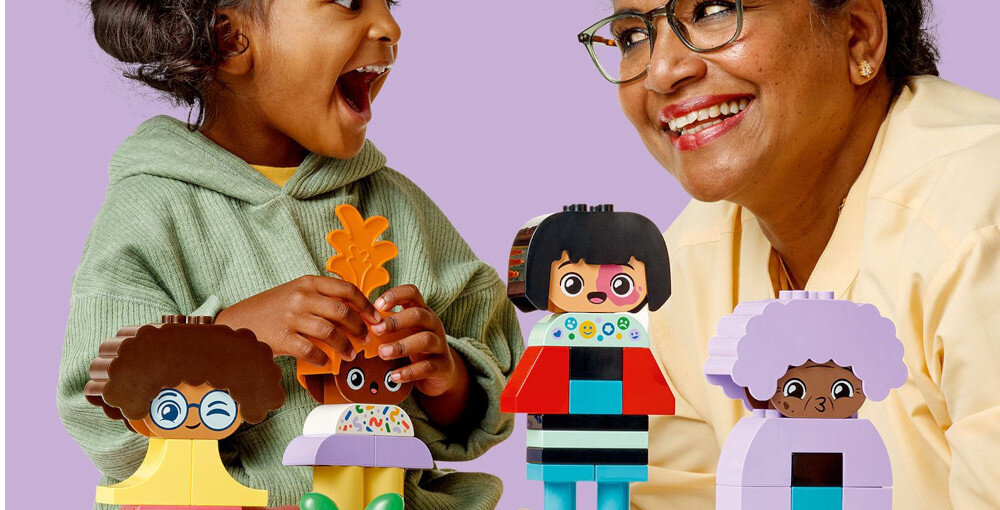 KLOCKI LEGO DUPLO LUDZIKI Z EMOCJAMI 10423 emocje ludziki