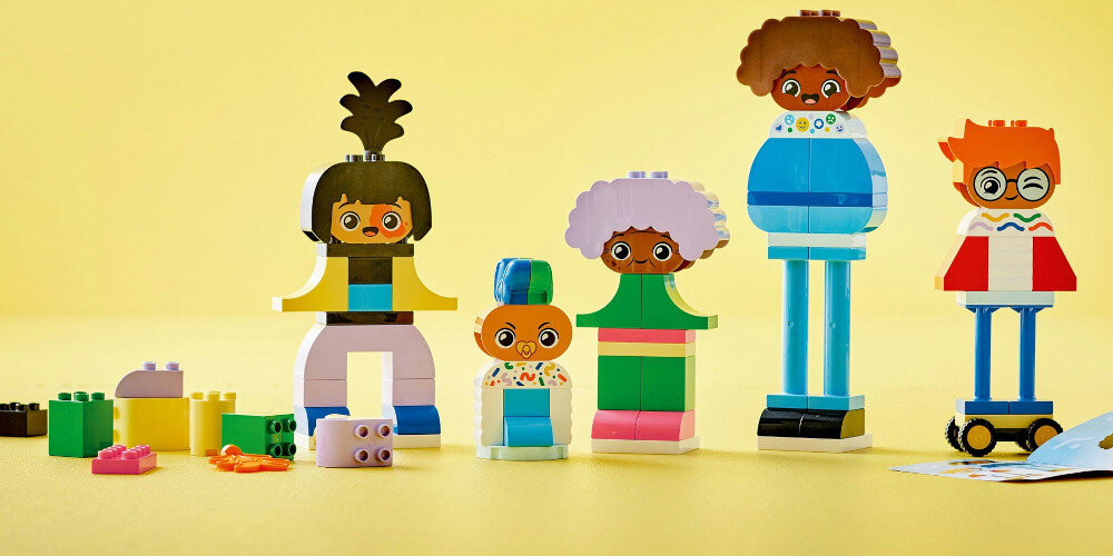 KLOCKI LEGO DUPLO LUDZIKI Z EMOCJAMI 10423 budowanie