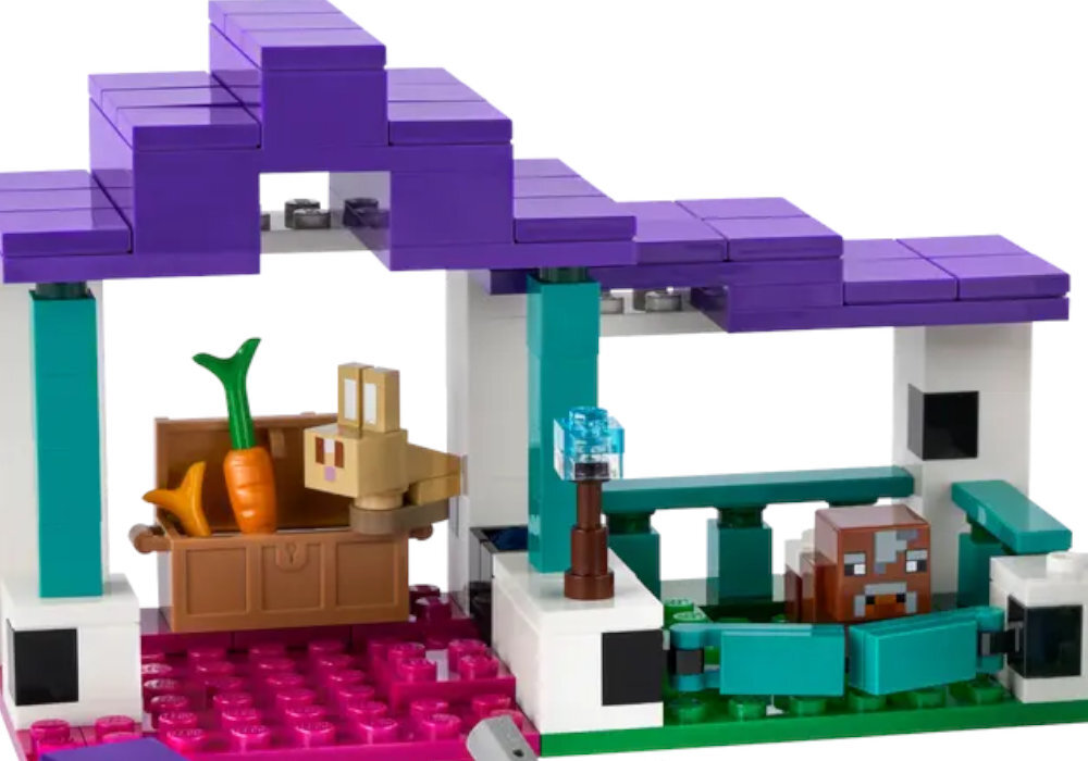 LEGO 21253 Minecraft Rezerwat zwierząt zabawa edukacja rozwój wyposażenie kreatywność