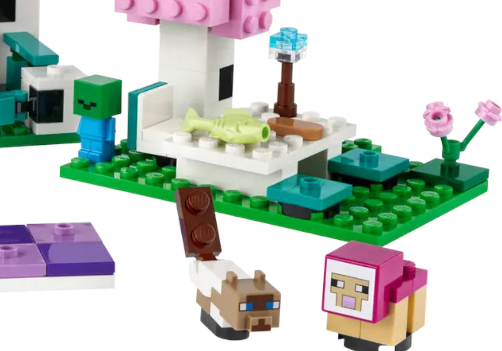LEGO 21253 Minecraft Rezerwat zwierząt zabawa edukacja rozwój wyposażenie kreatywność