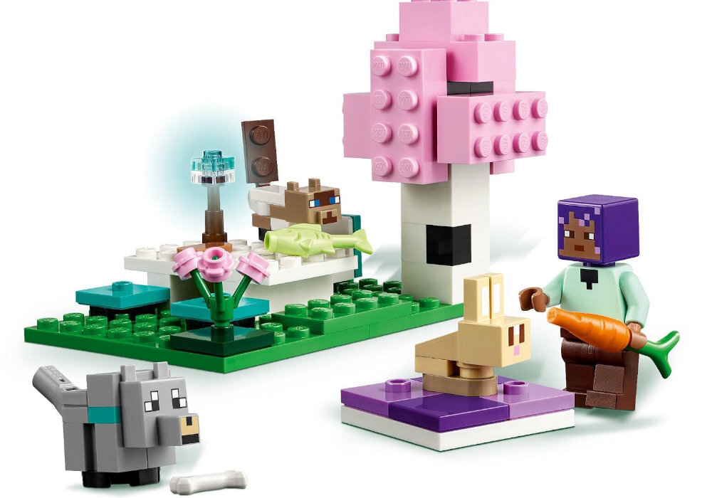 LEGO 21253 Minecraft Rezerwat zwierząt zabawa edukacja rozwój wyposażenie kreatywność