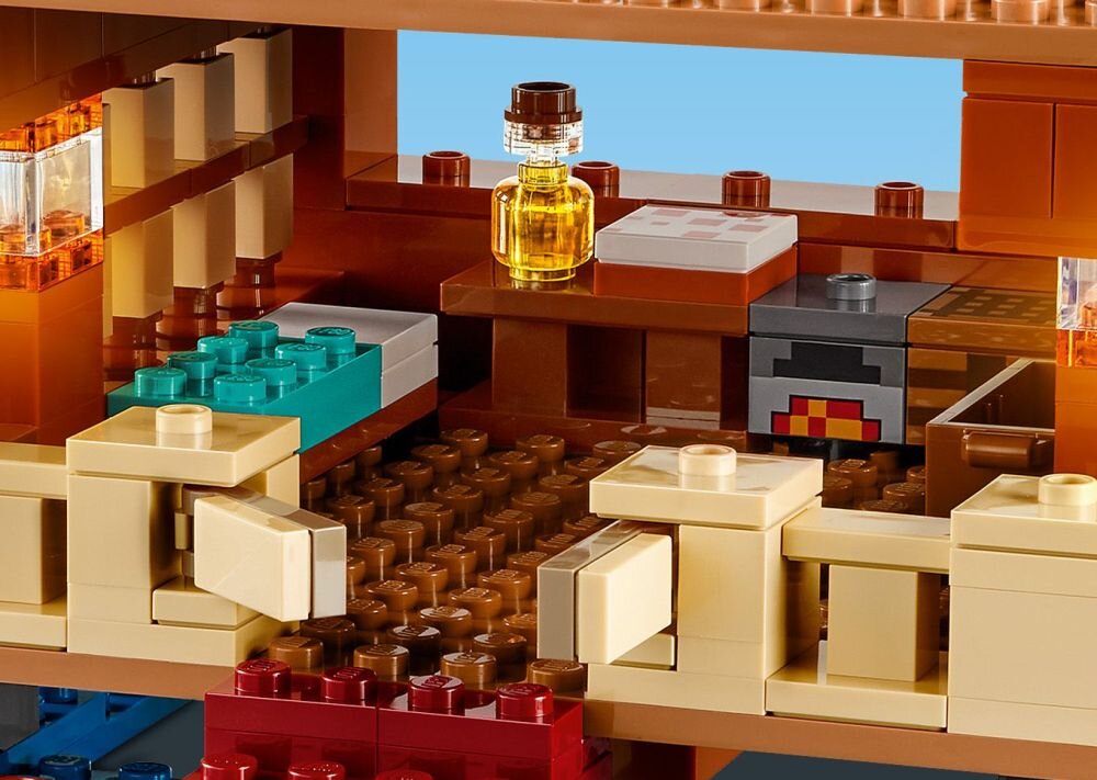 LEGO 21256 Minecraft Żabi domek klocki elementy zabawa łączenie figurki akcesoria figurka zestaw