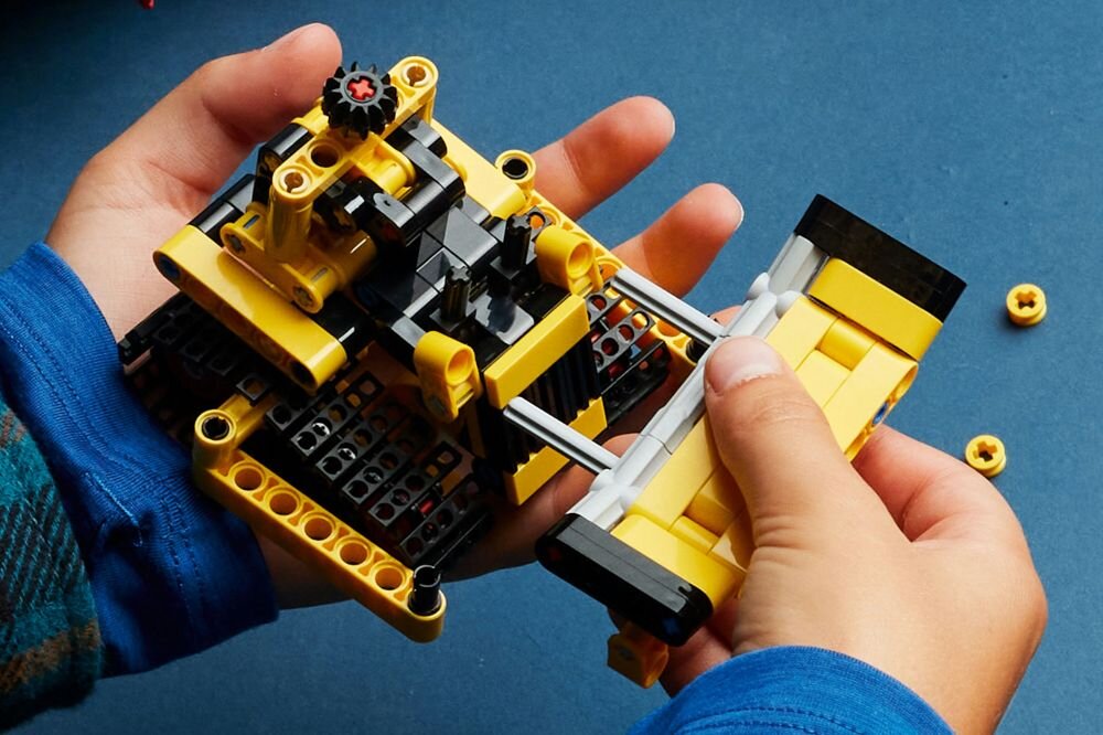 LEGO 42163 Technic Buldożer do zadań specjalnych klocki elementy zabawa łączenie figurki akcesoria figurka zestaw