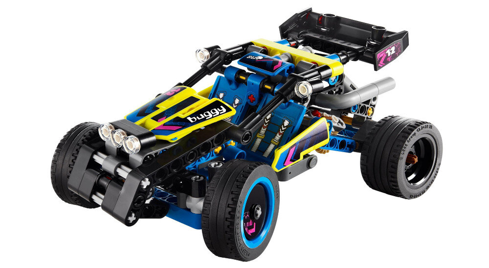 KLOCKI LEGO TECHNIC WYŚCIGOWY ŁAZIK TERENOWY 42164 nauka zabawa rozwój