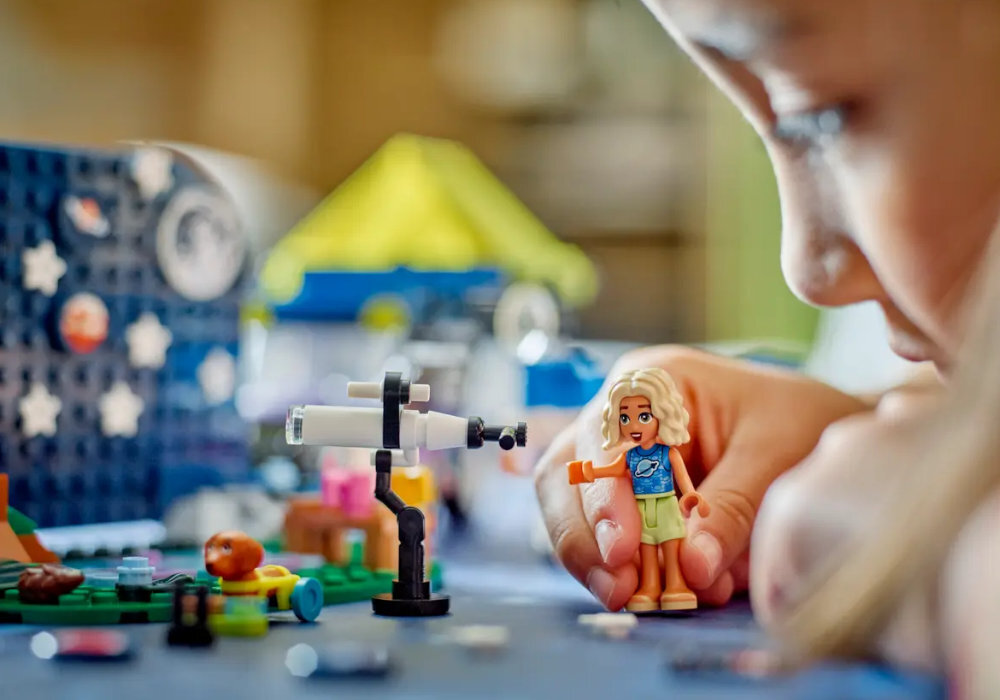 LEGO 42603 Friends Kamper z mobilnym obserwatorium gwiazd zabawa edukacja rozwój wyposażenie kreatywność