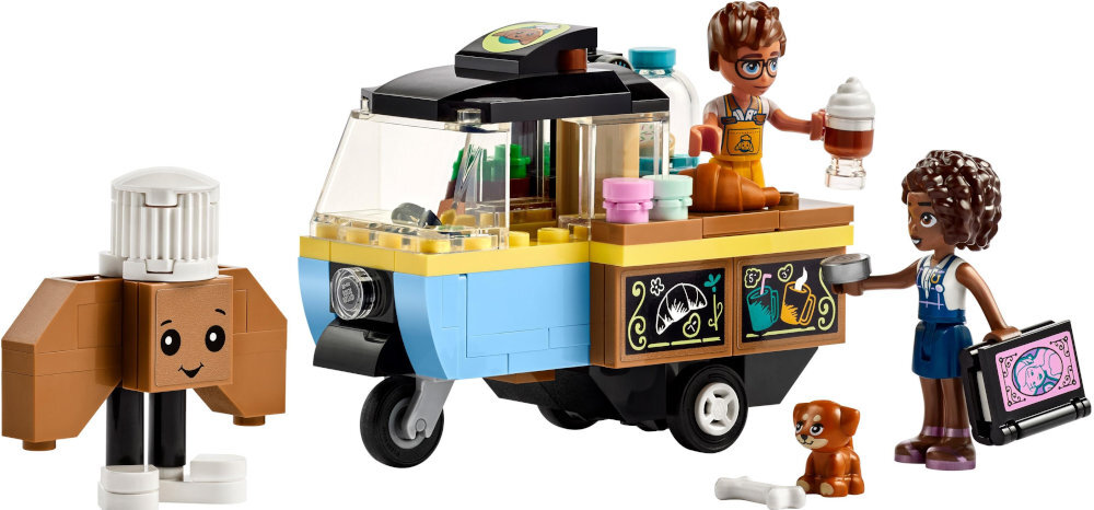 LEGO 42606 Friends Mobilna piekarnia zabawa edukacja rozwój wyposażenie kreatywność