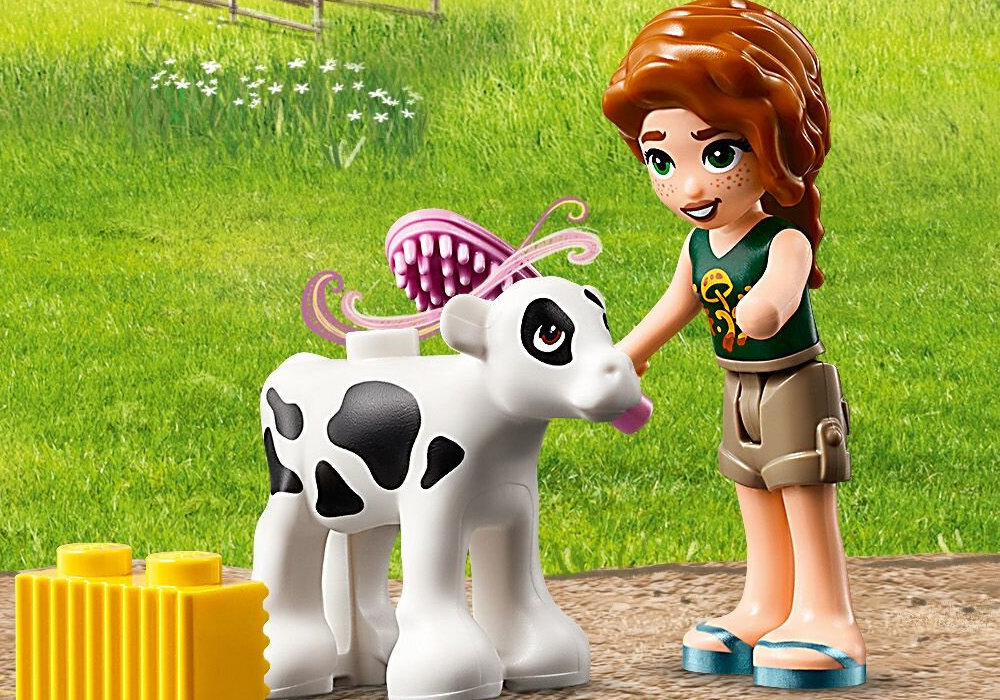 LEGO 42607 Friends Szopa cielątka Autumn zabawa edukacja rozwój wyposażenie kreatywność