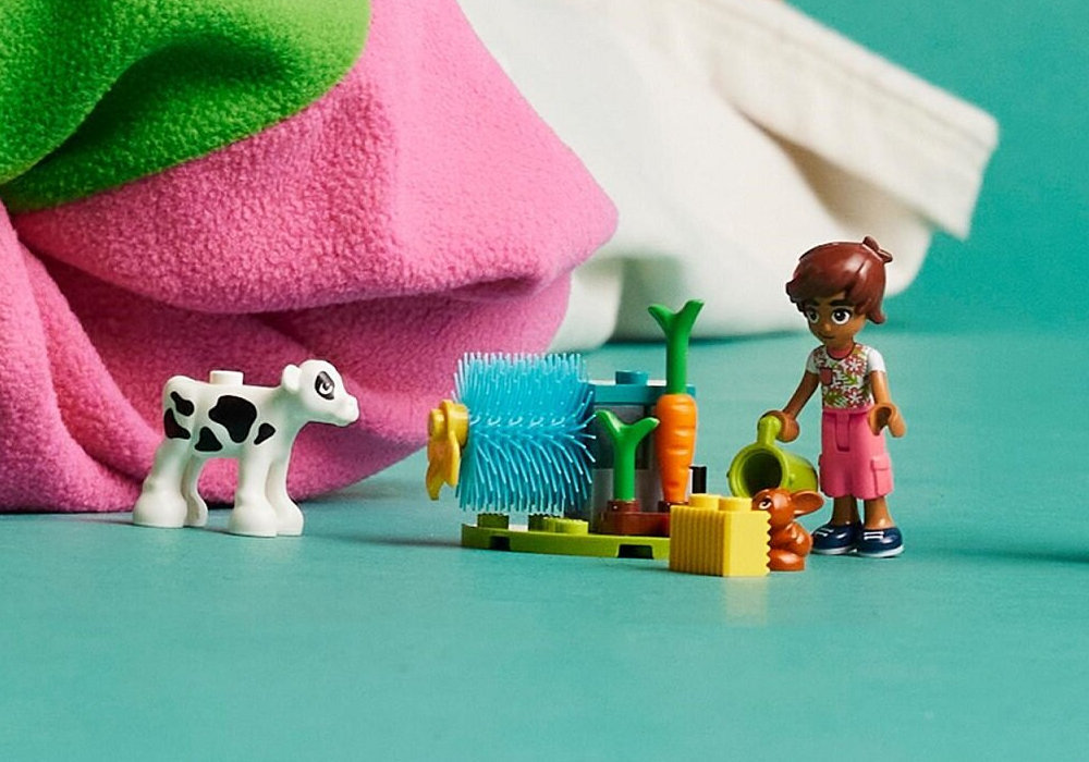 LEGO 42607 Friends Szopa cielątka Autumn zabawa edukacja rozwój wyposażenie kreatywność