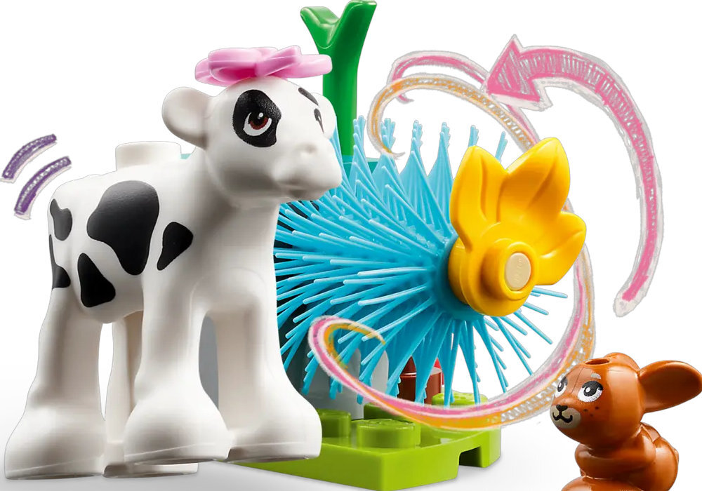LEGO 42607 Friends Szopa cielątka Autumn zabawa edukacja rozwój wyposażenie kreatywność