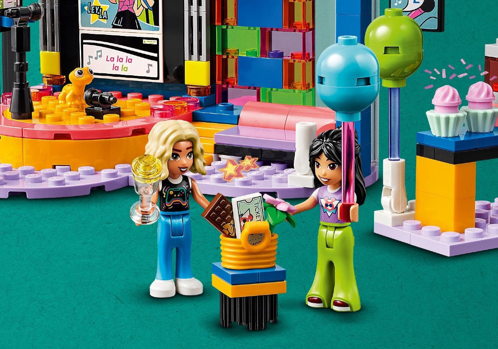 LEGO 42610 Friends Impreza z karaoke zabawa edukacja rozwój wyposażenie kreatywność