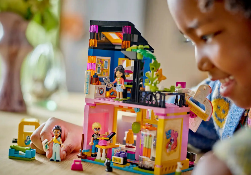 LEGO 42614 Friends Sklep z używaną odzieżą zabawa edukacja rozwój wyposażenie kreatywność